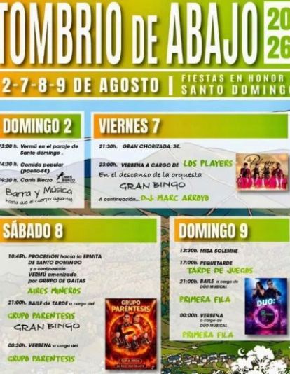 Fiestas de Tombrio de abajo Fiestas de Tombrio de abajo