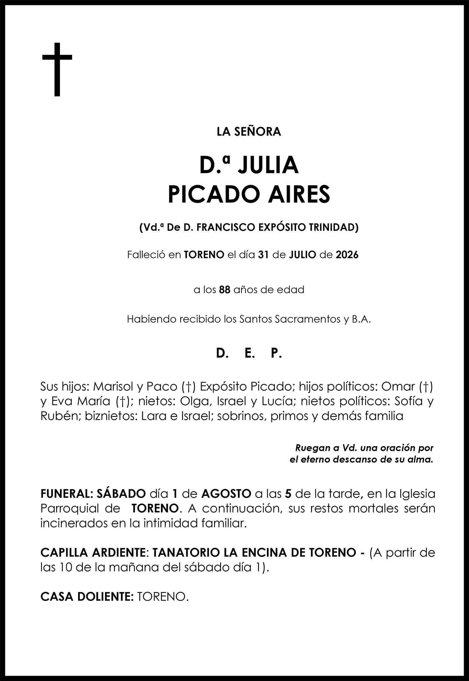 JULIA PICADO AIRES
