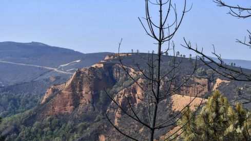 El incendio de Veguellina llega La Leitosa 11 El incendio de Veguellina llega La Leitosa 11