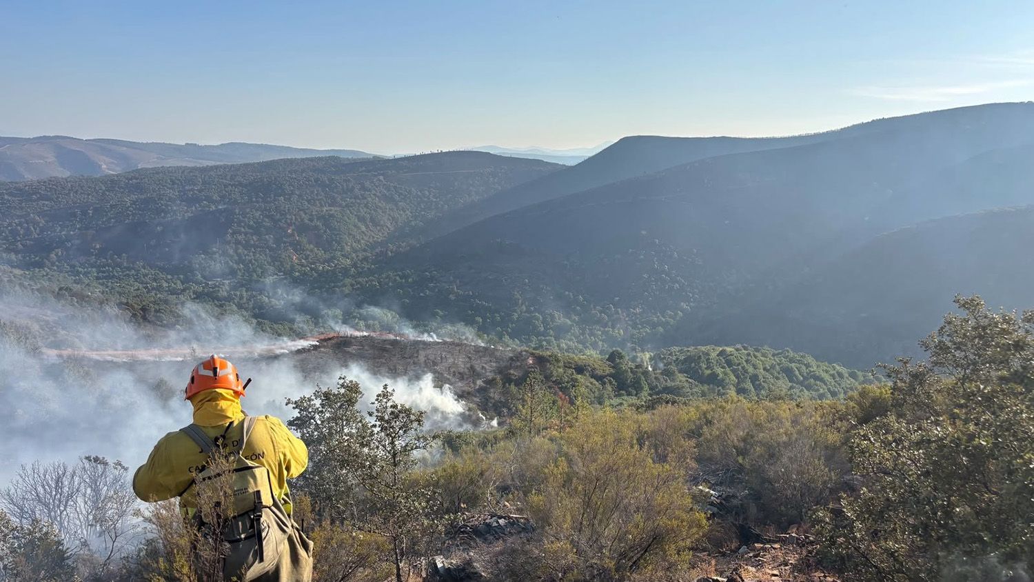 Incendio de Veguellina | Foto: Brif Tabuyo