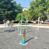 Zona de juegos acuáticos en el Parque de la Concordia de Ponferrada | Foto: Ayuntamiento de Ponferrada Zona de juegos acuáticos en el Parque de la Concordia de Ponferrada | Foto: Ayuntamiento de Ponferrada