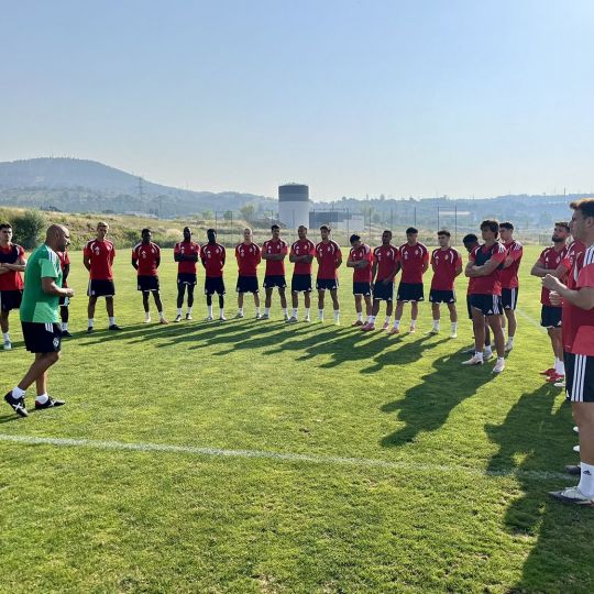 Uno de los primeros entrenamientos de la temporada de la Ponferradina | Foto: Sociedad Deportiva Ponferradina Uno de los primeros entrenamientos de la temporada de la Ponferradina | Foto: Sociedad Deportiva Ponferradina