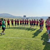 Uno de los primeros entrenamientos de la temporada de la Ponferradina | Foto: Sociedad Deportiva Ponferradina Uno de los primeros entrenamientos de la temporada de la Ponferradina | Foto: Sociedad Deportiva Ponferradina