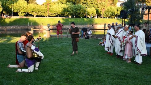 Lucha de gladiadores en la Ludus Bergidum de Cacabelos 2026 (14)