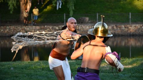 Lucha de gladiadores en la Ludus Bergidum de Cacabelos 2026 (32)