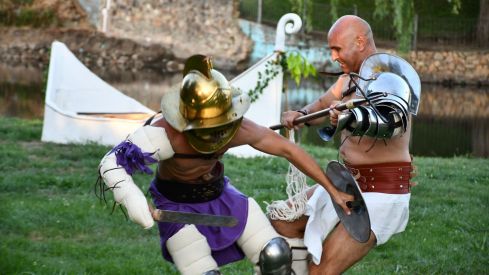 Lucha de gladiadores en la Ludus Bergidum de Cacabelos 2026 (54)