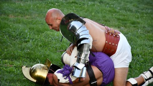 Lucha de gladiadores en la Ludus Bergidum de Cacabelos 2026 (56)