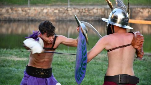Lucha de gladiadores en la Ludus Bergidum de Cacabelos 2026 (65)