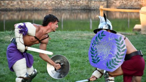 Lucha de gladiadores en la Ludus Bergidum de Cacabelos 2026 (66)