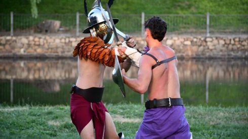 Lucha de gladiadores en la Ludus Bergidum de Cacabelos 2026 (76)