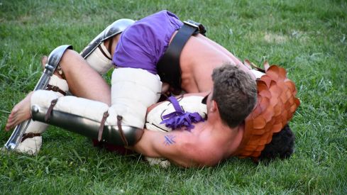 Lucha de gladiadores en la Ludus Bergidum de Cacabelos 2026 (80)