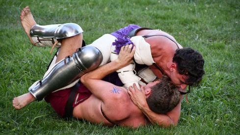 Lucha de gladiadores en la Ludus Bergidum de Cacabelos 2026 (82)