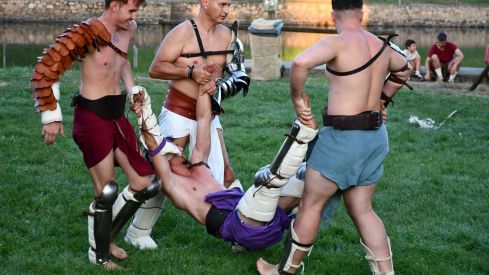 Lucha de gladiadores en la Ludus Bergidum de Cacabelos 2026 (83)