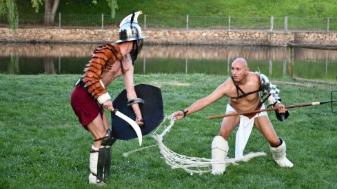Lucha de gladiadores en la Ludus Bergidum de Cacabelos 2026 (86)
