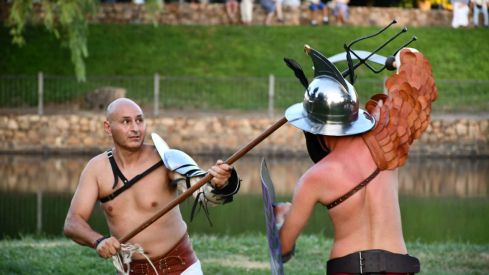 Lucha de gladiadores en la Ludus Bergidum de Cacabelos 2026 (88)