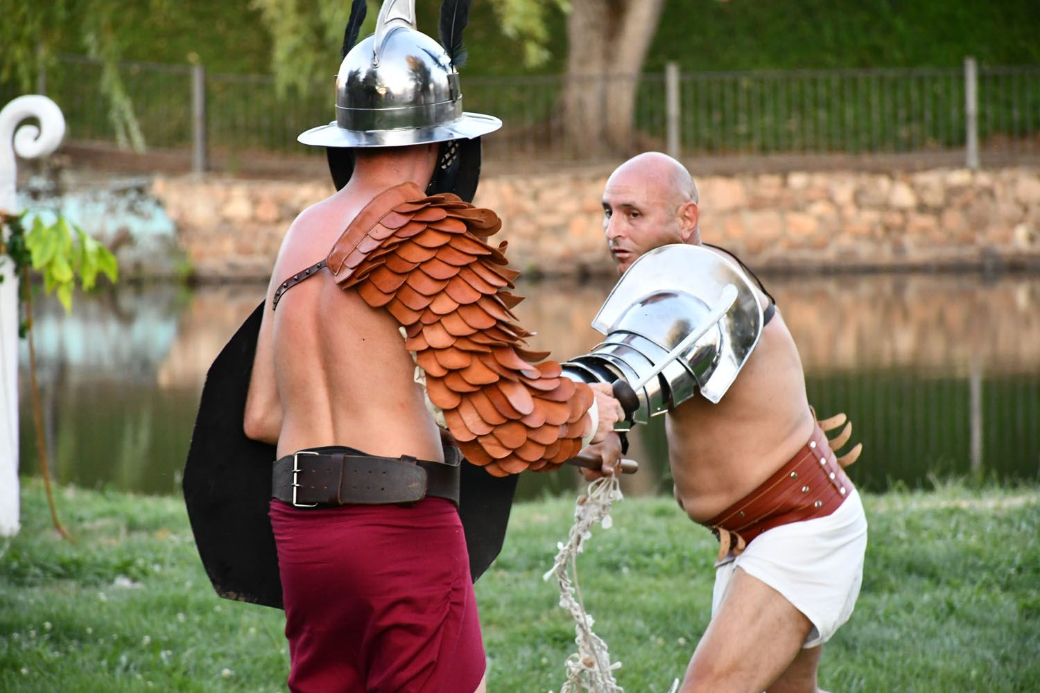 Lucha de gladiadores en la Ludus Bergidum de Cacabelos 2026 (93)