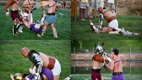 lucha de gladiadores