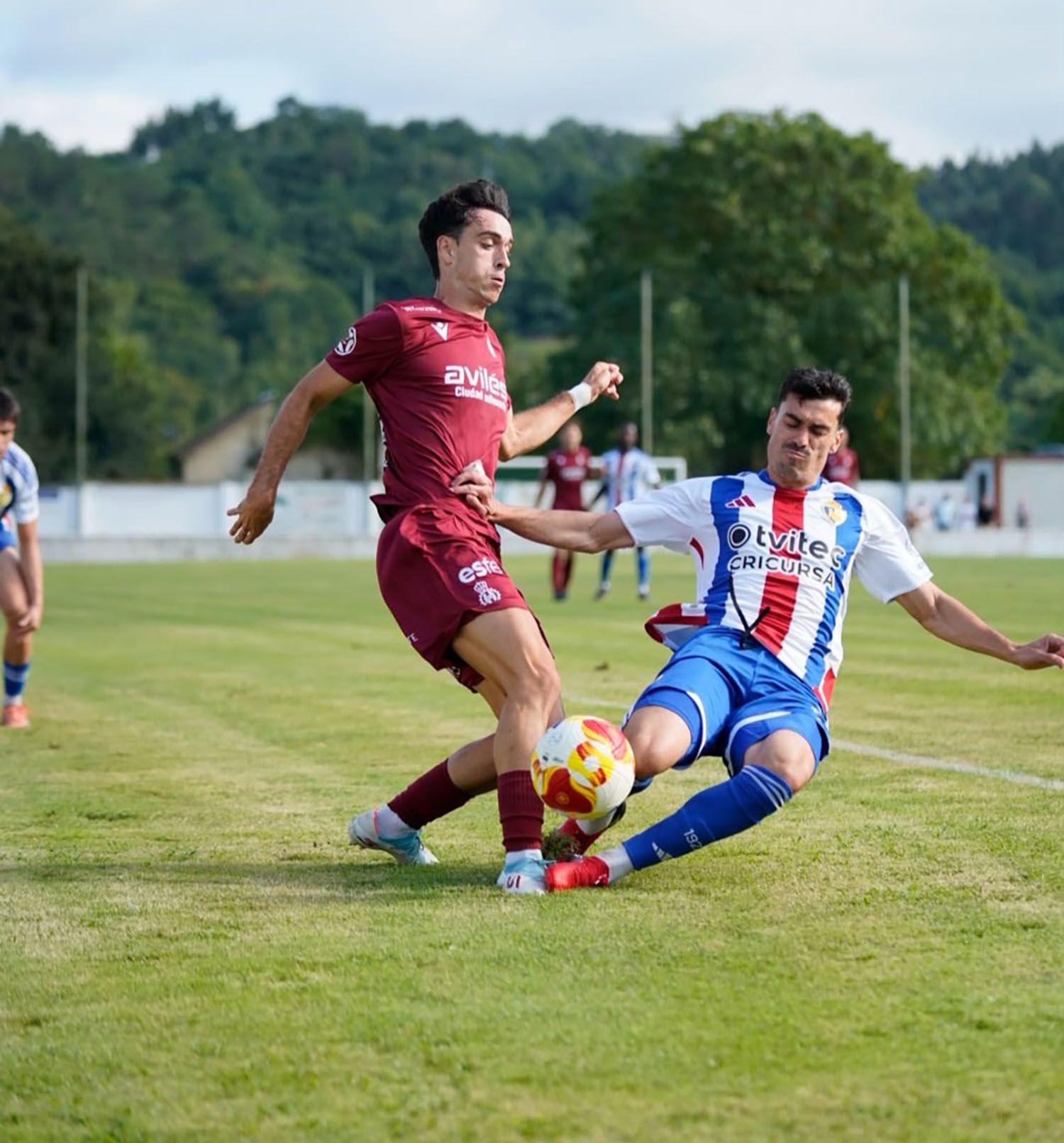 Partido Real Avilés Ponferradina de pretemporada 2 | Foto: Twitter de Real Avilés Industrial Partido Real Avilés Ponferradina de pretemporada 2 | Foto: Twitter de Real Avilés Industrial