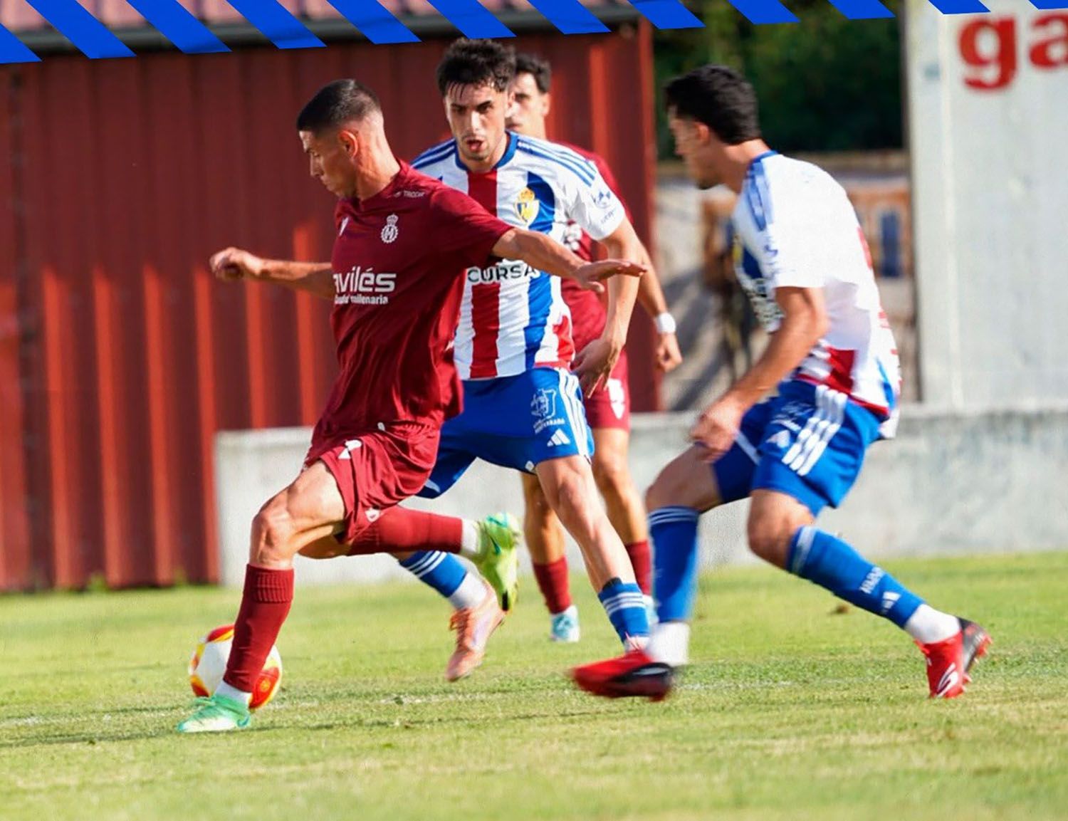 Partido Real Avilés Ponferradina de pretemporada 3 | Foto: Twitter de Real Avilés Industrial Partido Real Avilés Ponferradina de pretemporada 3 | Foto: Twitter de Real Avilés Industrial