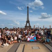 La Banda de Música Ciudad de Ponferrada en París | Foto: Redes Sociales de la Banda de Música Ciudad de Ponferrada La Banda de Música Ciudad de Ponferrada en París | Foto: Redes Sociales de la Banda de Música Ciudad de Ponferrada