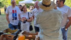 Feria 'Apostando por El Bierzo' en Palacios del Sil Feria 'Apostando por El Bierzo' en Palacios del Sil