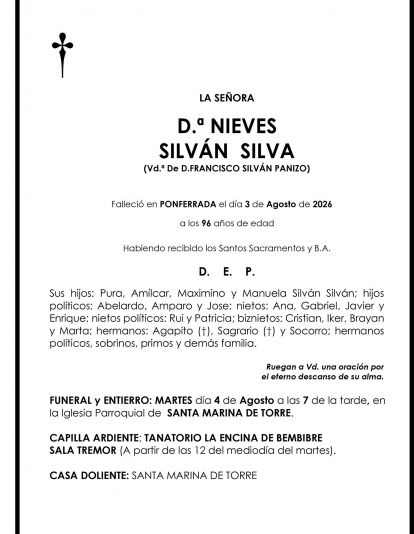 NIEVES SILVAN SILVA
