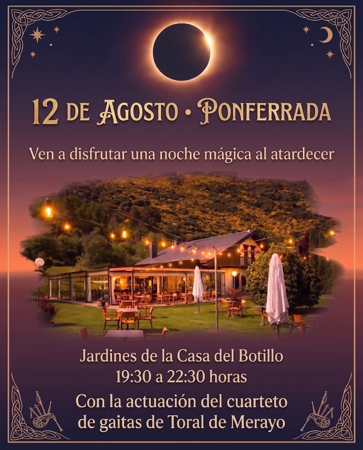 Cartel de la cita de La Casa del Botillo