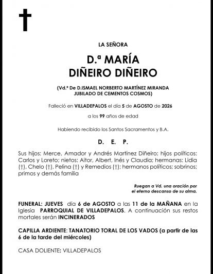 MARIA DIÑEIRO DIÑEIRO