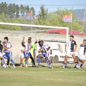Partido entre la Ponferradina y el Unionistas en pretemporada | Foto: Norberto de la Mata