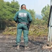 Detenida la presunta responsable de un incendio forestal en Vega de Espinareda | Guardia Civil Detenida la presunta responsable de un incendio forestal en Vega de Espinareda | Guardia Civil