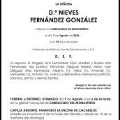 NIEVES FERNANDEZ GONZALEZ