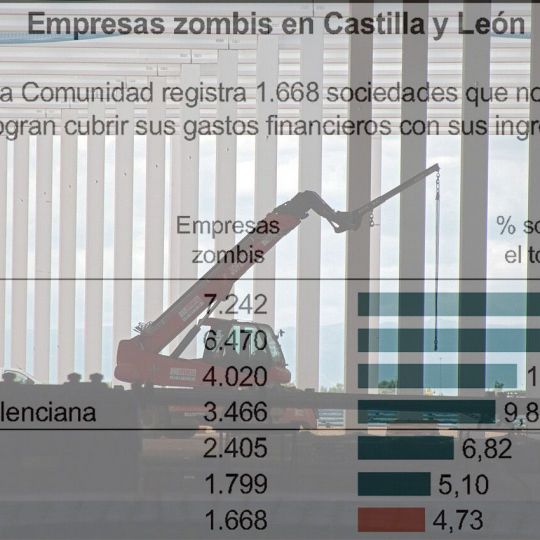 Las empresas 'zombis' invaden Castilla y León: Más de 1.600 amenazan el empleo de la comunidad | ICAL Las empresas 'zombis' invaden Castilla y León: Más de 1.600 amenazan el empleo de la comunidad | ICAL