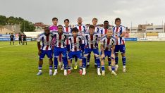 El conjunto berciano se impone por 0-3 al Marino de Luanco, de categoría inferior | Twitter de la Ponferradina (@SDP_1922) El conjunto berciano se impone por 0-3 al Marino de Luanco, de categoría inferior | Twitter de la Ponferradina (@SDP_1922)