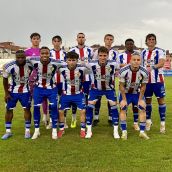 El conjunto berciano se impone por 0-3 al Marino de Luanco, de categoría inferior​​​​​​​ | Twitter de la Ponferradina (@SDP_1922)