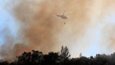 Incendio forestal en Cifuentes de Rueda, en el municipio de Gradefes (León) | Peio García / ICAL