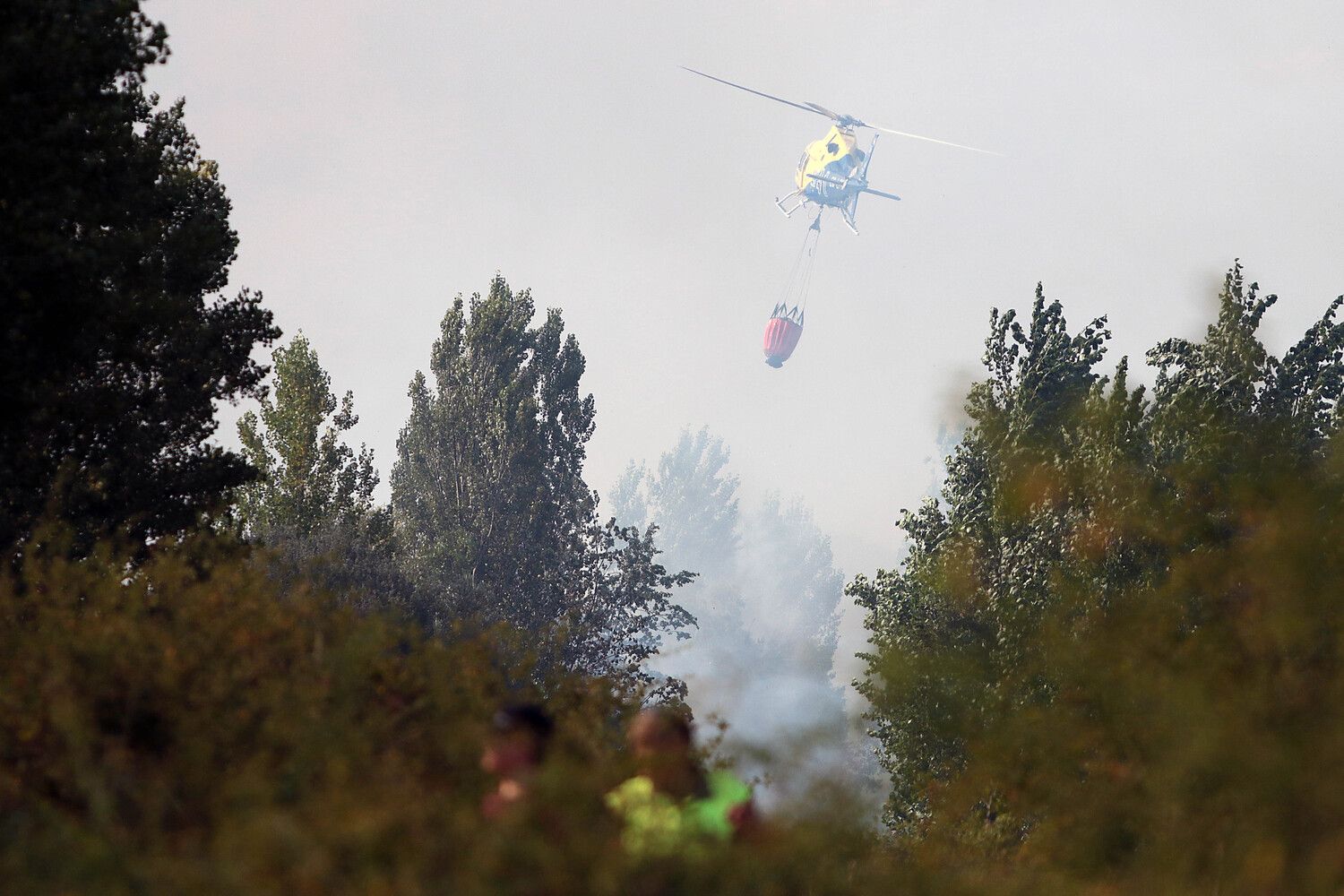 Incendio forestal en Cifuentes de Rueda, en el municipio de Gradefes (León) | Peio García / ICAL Incendio forestal en Cifuentes de Rueda, en el municipio de Gradefes (León) | Peio García / ICAL