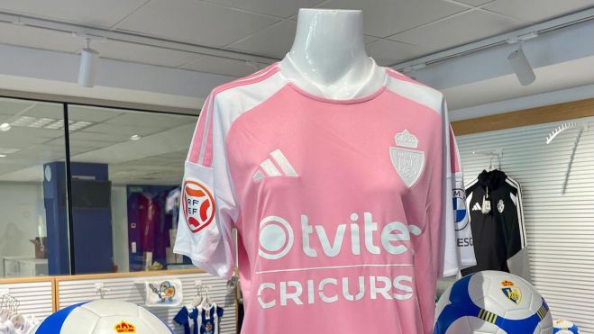 Segunda equipación de la Ponferradina a la venta en la tienda oficial