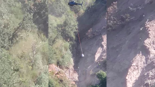 Mallas de protección en la carretera de Peñalba de Santiago 6