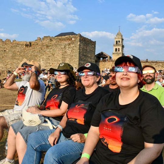 Eclipse solar desde Ponferrada | Foto: Dani Merino, InfoBierzo
