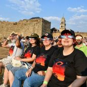 Eclipse solar desde Ponferrada | Foto: Dani Merino, InfoBierzo Eclipse solar desde Ponferrada | Foto: Dani Merino, InfoBierzo