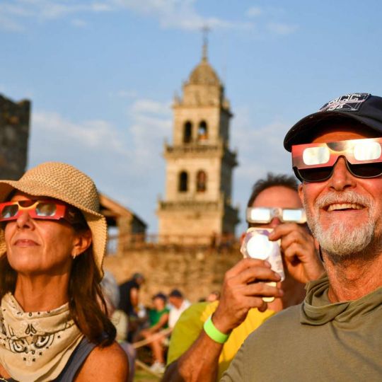 Eclipse solar desde Ponferrada | Foto: Dani Merino, InfoBierzo Eclipse solar desde Ponferrada | Foto: Dani Merino, InfoBierzo