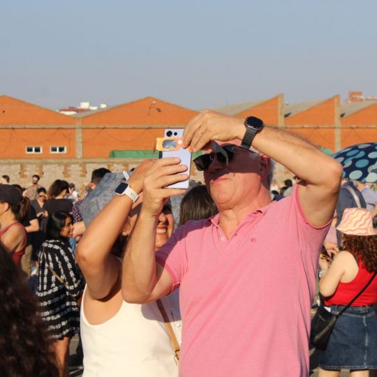 Casi dos minutos de oscuridad: Así vivió León el eclipse total de Sol |Foto: José Martín