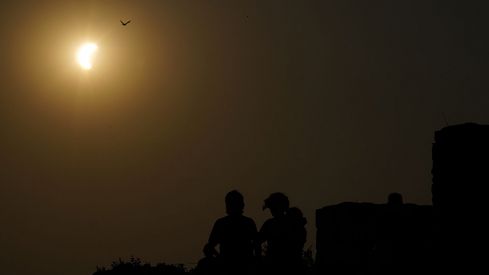 Eclipse solar desde Ponferrada César Sánchez ICAL
