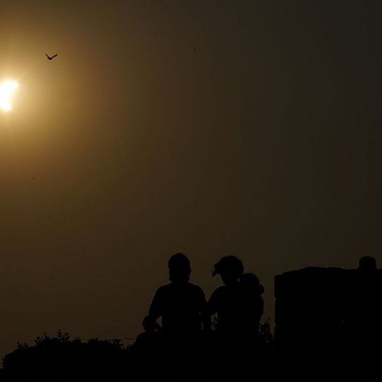Eclipse solar desde Ponferrada César Sánchez ICAL