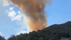 Incendio en Caboalles de Abajo