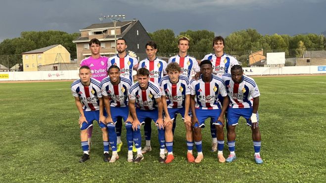 Alineación de la Ponferradina en Toral de los Vados
