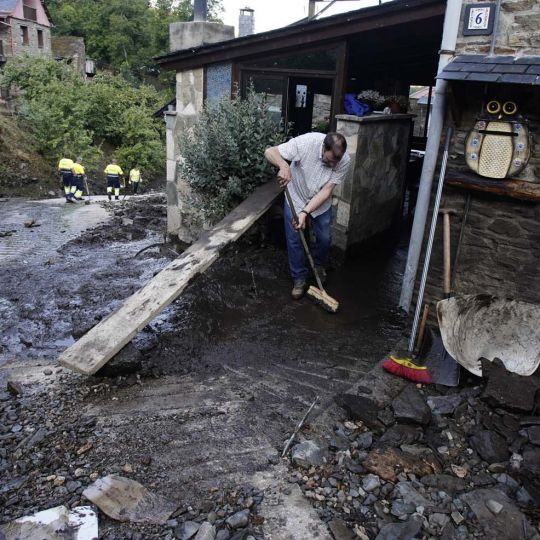 Riada en Manzanedo de Valdueza | Foto: César Sánchez, ICAL 
