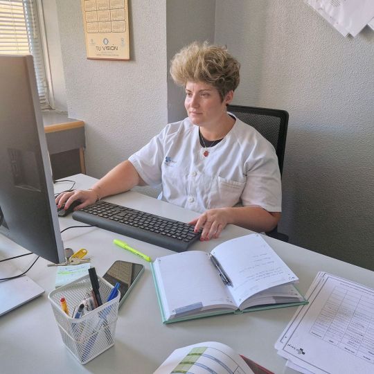 La coordinadora de Enfermería de Docencia, Formación e Investigación de la Gasbi, Silvia Domínguez La coordinadora de Enfermería de Docencia, Formación e Investigación de la Gasbi, Silvia Domínguez