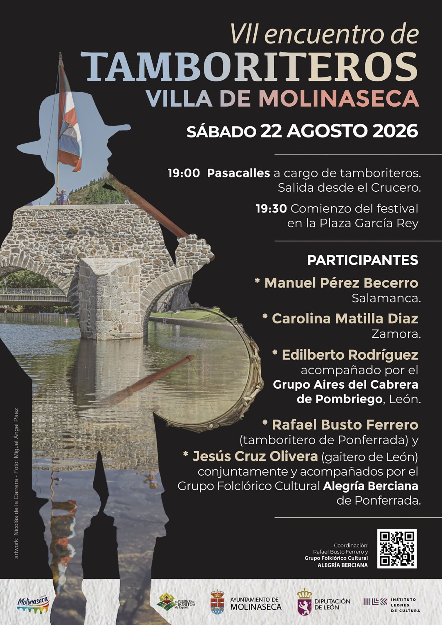 VII Encuentro de tamboriteros de Molinaseca