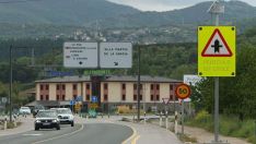 Primer tramo de la a 76 entre Villamartín de la Abadía y Requejo
